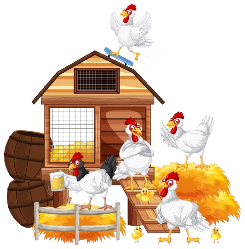 Modern Cattle Farm